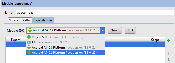 Select API 21 Platform